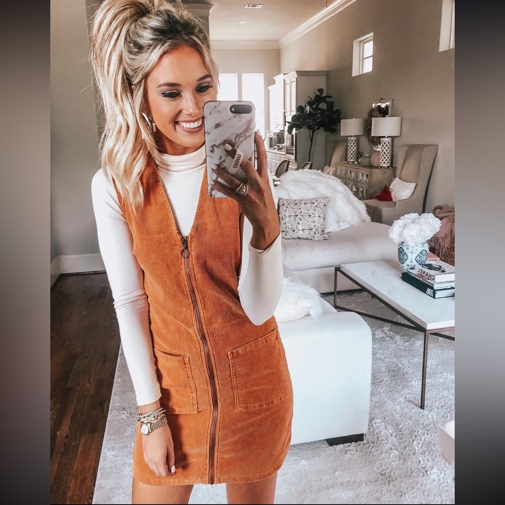 Perfect fall corduroy dress